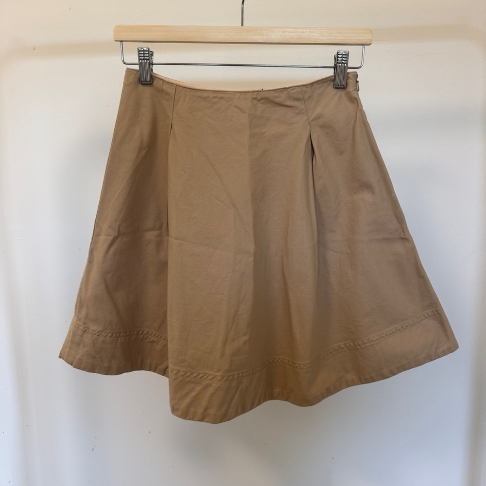 Ralph Lauren Tan Circle Skirt